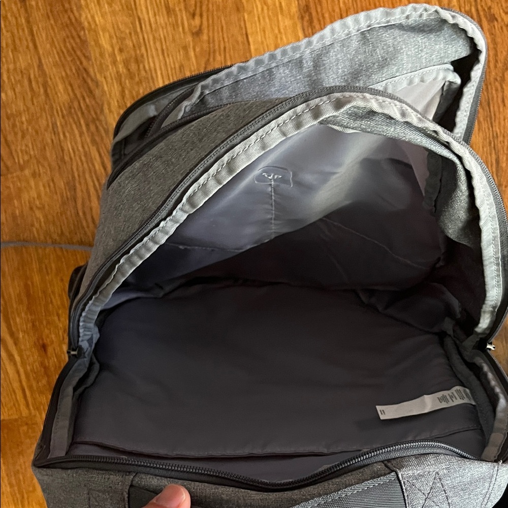 Under Armour Black and Gray Men's Backpack - Picture 3 of 5